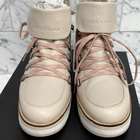 Cole Haan Zero Grand Wedge Hiker Boot Winter Waterproof Size 9 - Picture 4 of 8